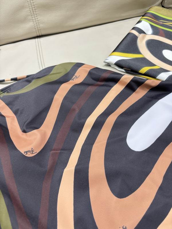 PUCCI - Patterned Halterneck One-Piece Swimsuit