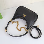 GUCCI - Aphrodite Leather Small shoulder bag