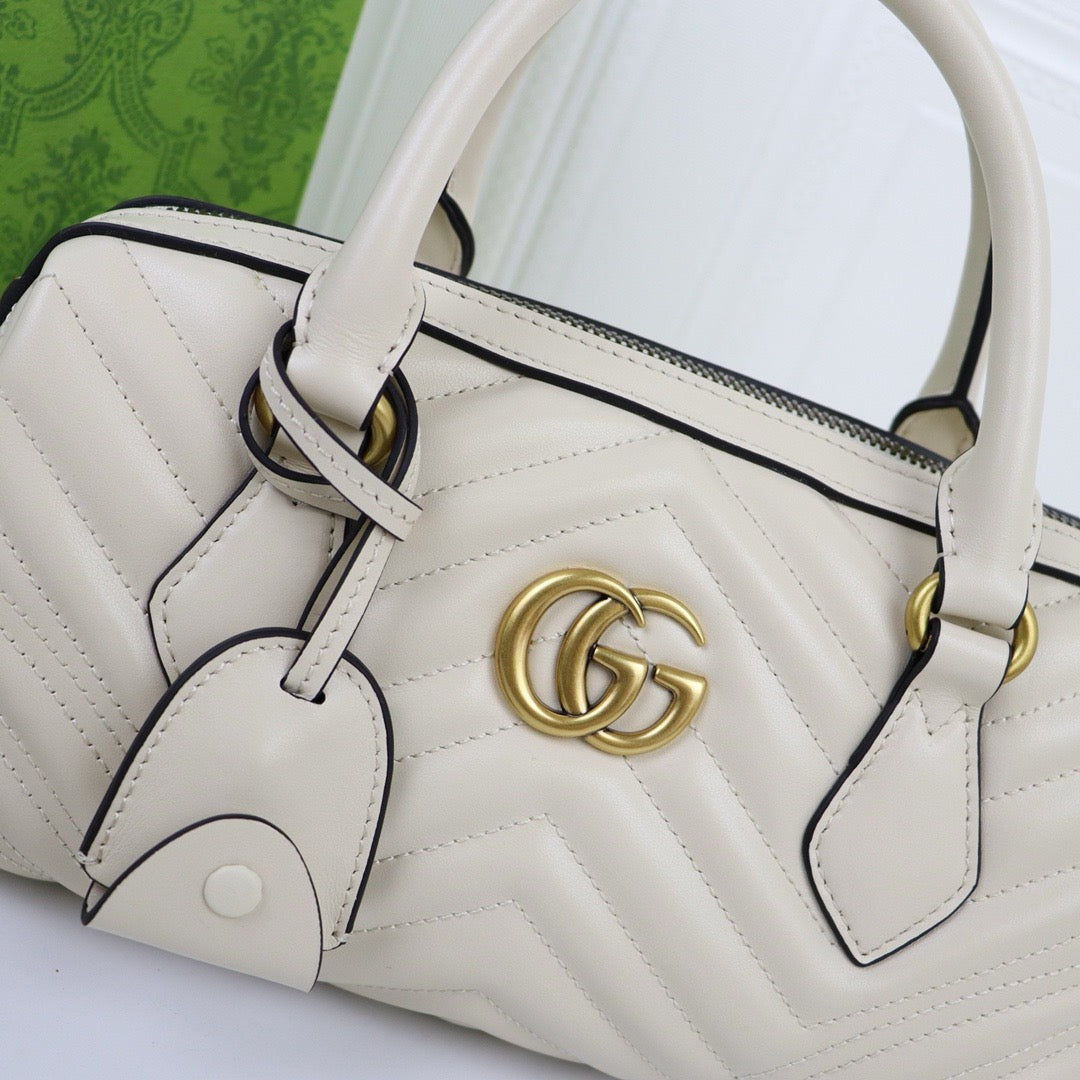 GUCCI - GG Marmont Small Top Handle Bag