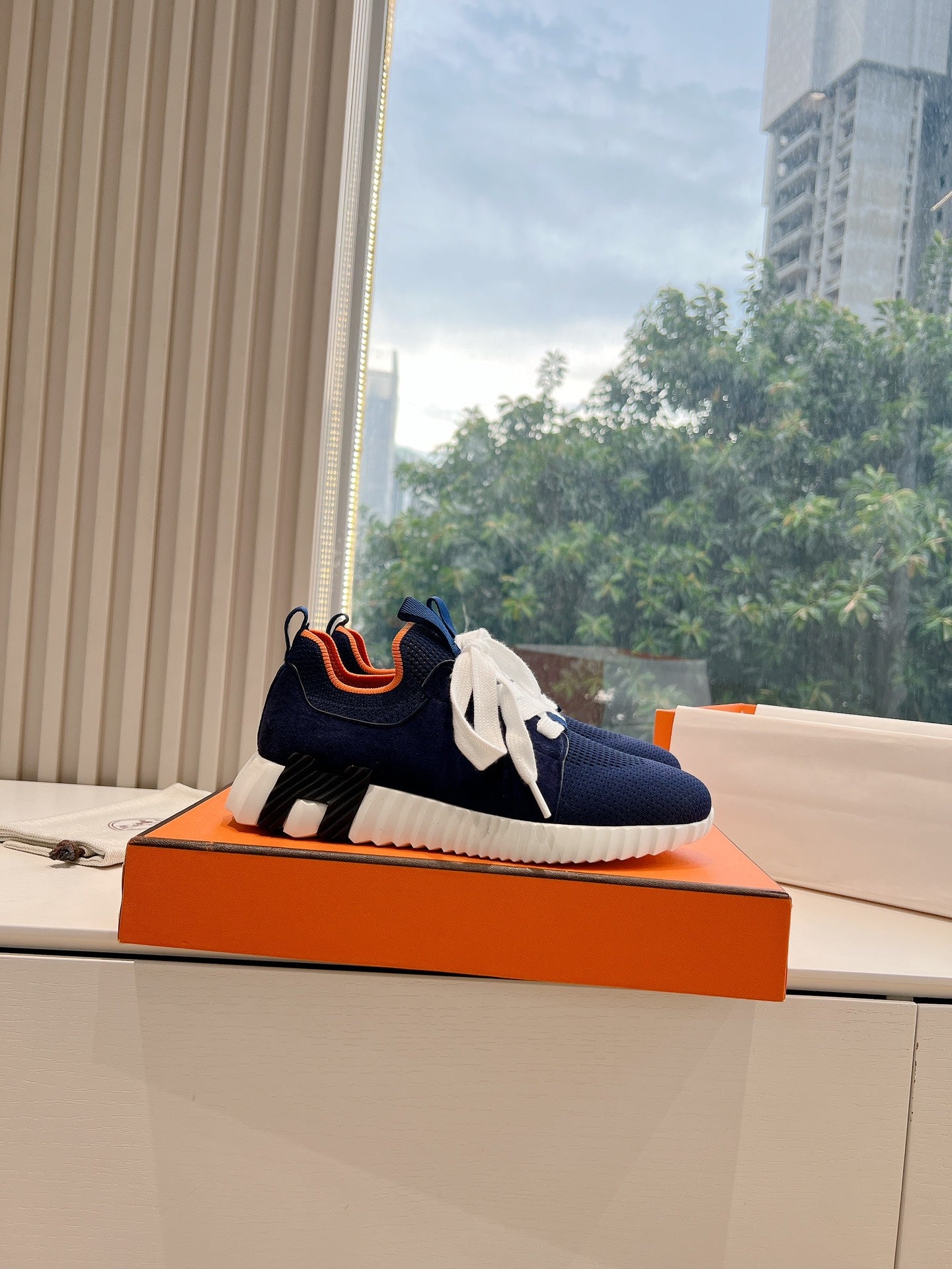 HERMES - Napa sneakers