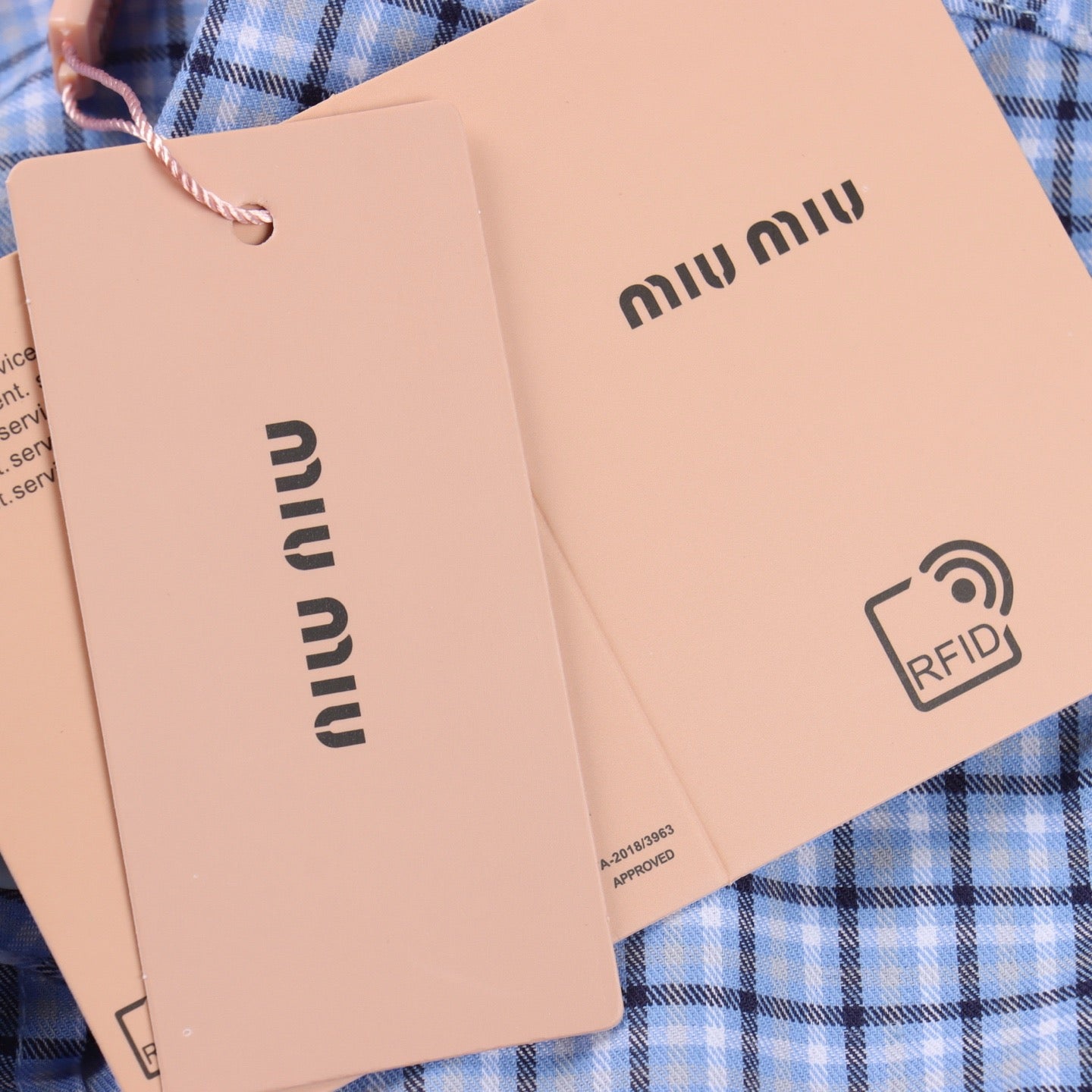 MIU MIU - Checked shirt