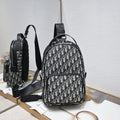 DIOR - Men’s Homme Oblique Jacquard Crossbody bag