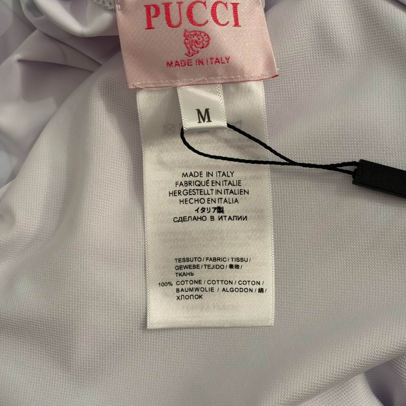 PUCCI - Patterned Halterneck one piece Swimsuit