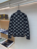 GUCCI  - Women's Black Embroidered Monogram