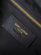 SAINT LAURENT - Icare Medium quilted suede shoulder bag