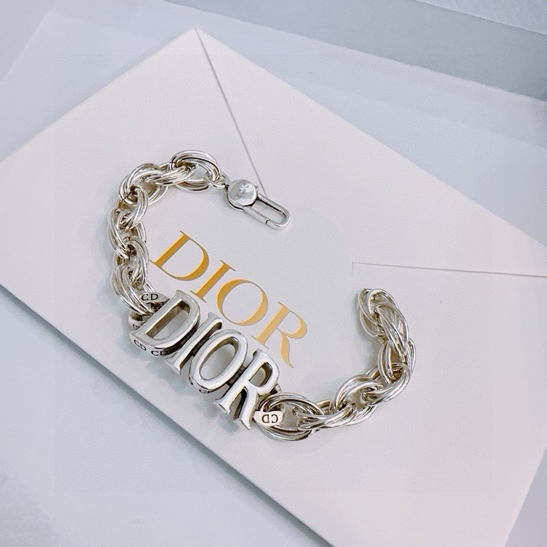 DIOR - CD Icon Chain Link Bracelet