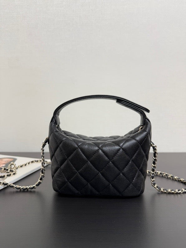 CHANEL - Caviar Quilted Hobo Bag