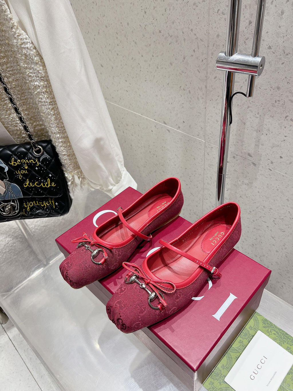 GUCCI - Horsebit Ballet Flat