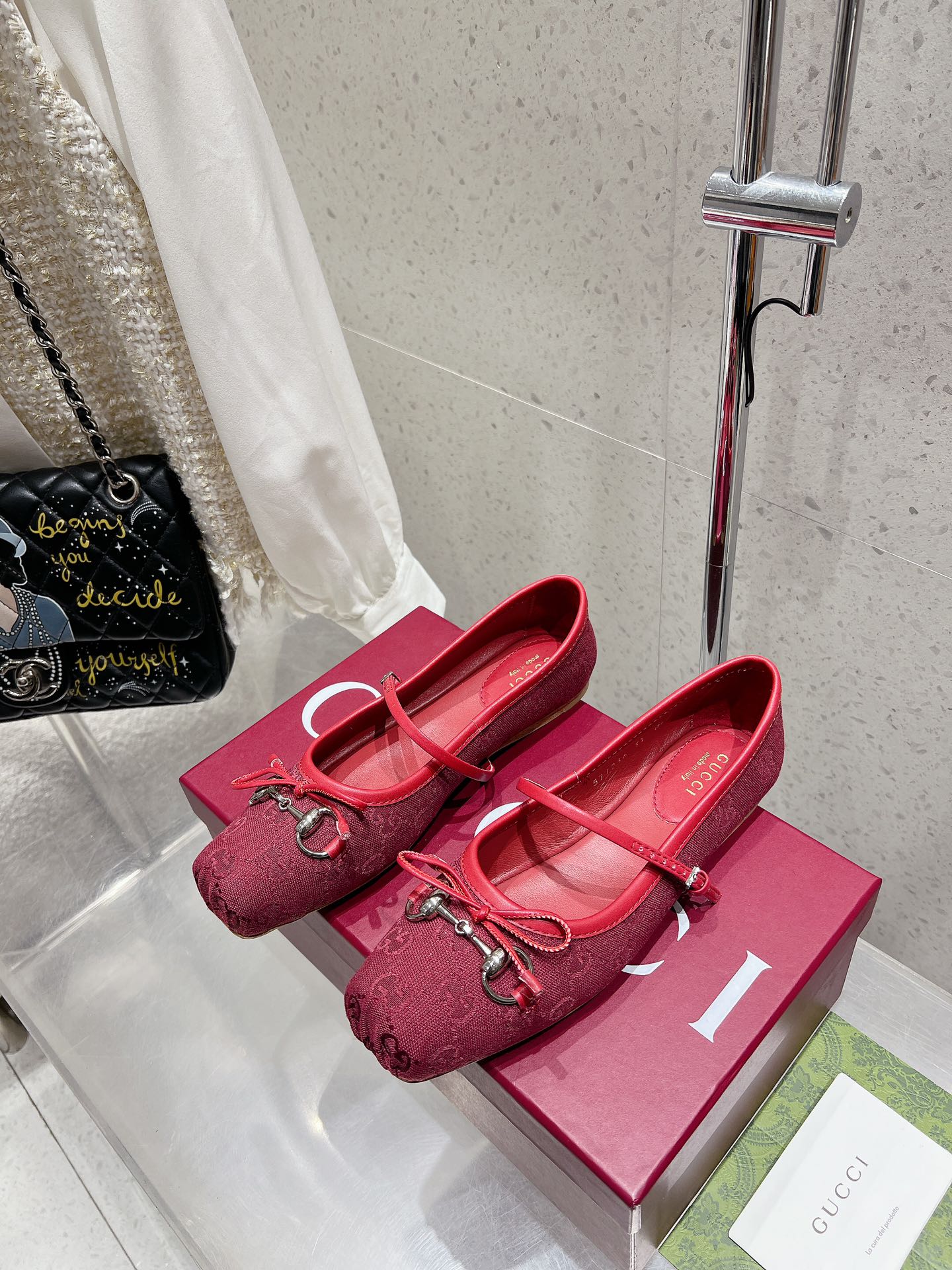 GUCCI - Horsebit Ballet Flat