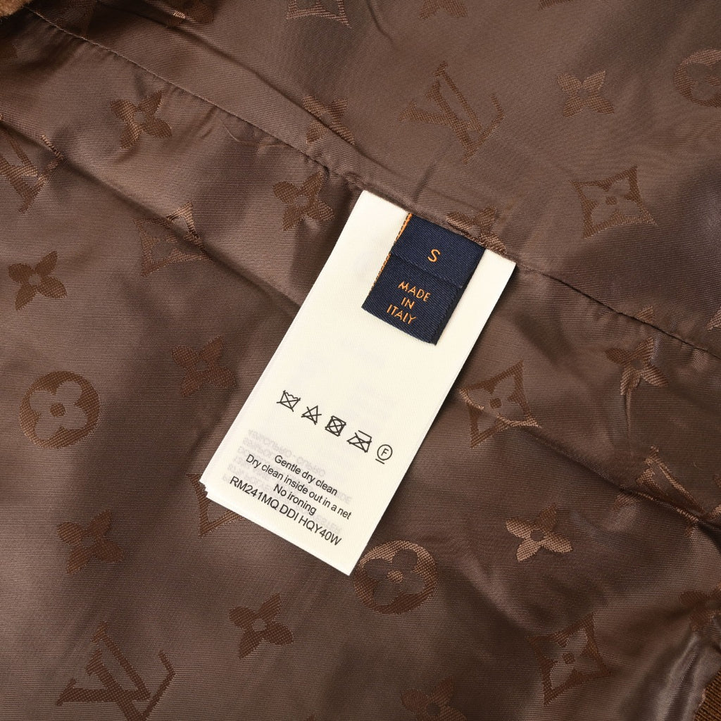 LOUIS VUITTON - Leather Patch Fleece