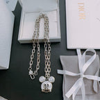 DIOR - Oblique Pendant Necklace