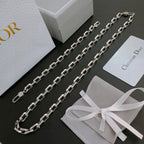 DIOR - Oblique Pendant Necklace