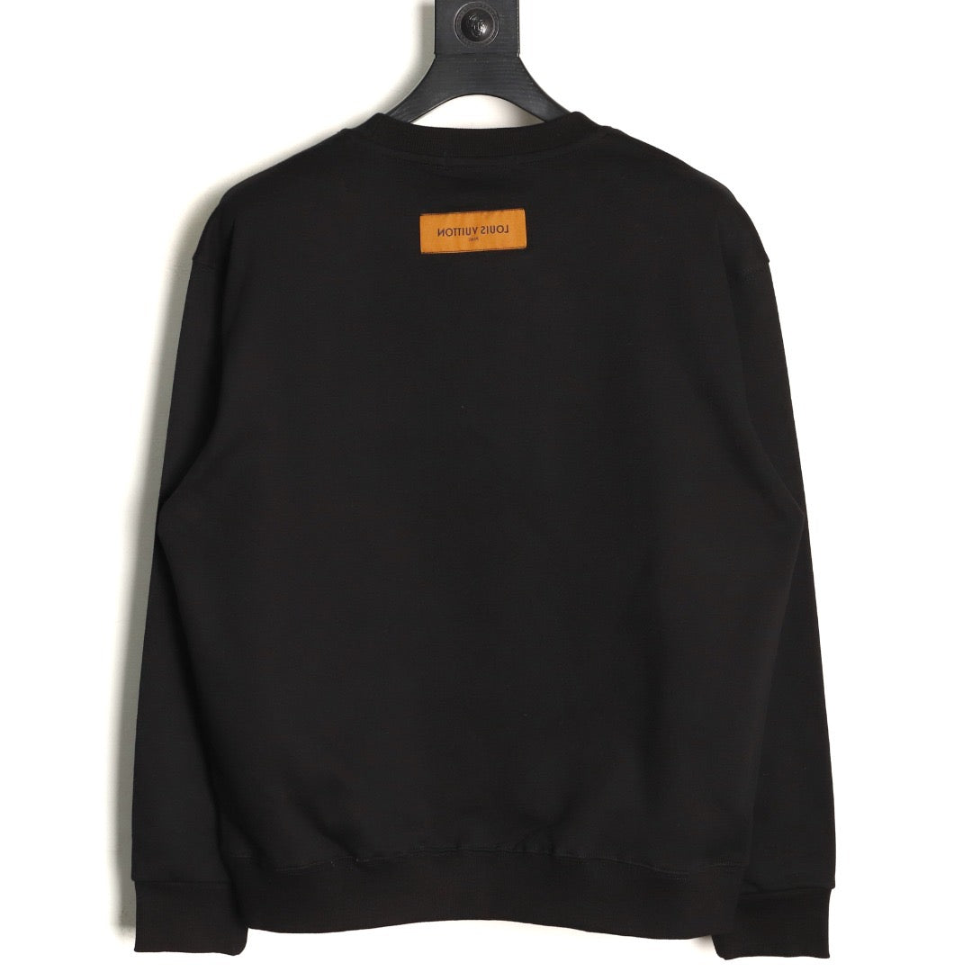 LOUIS VUITTON -unisex Cursive Signature Pullove
