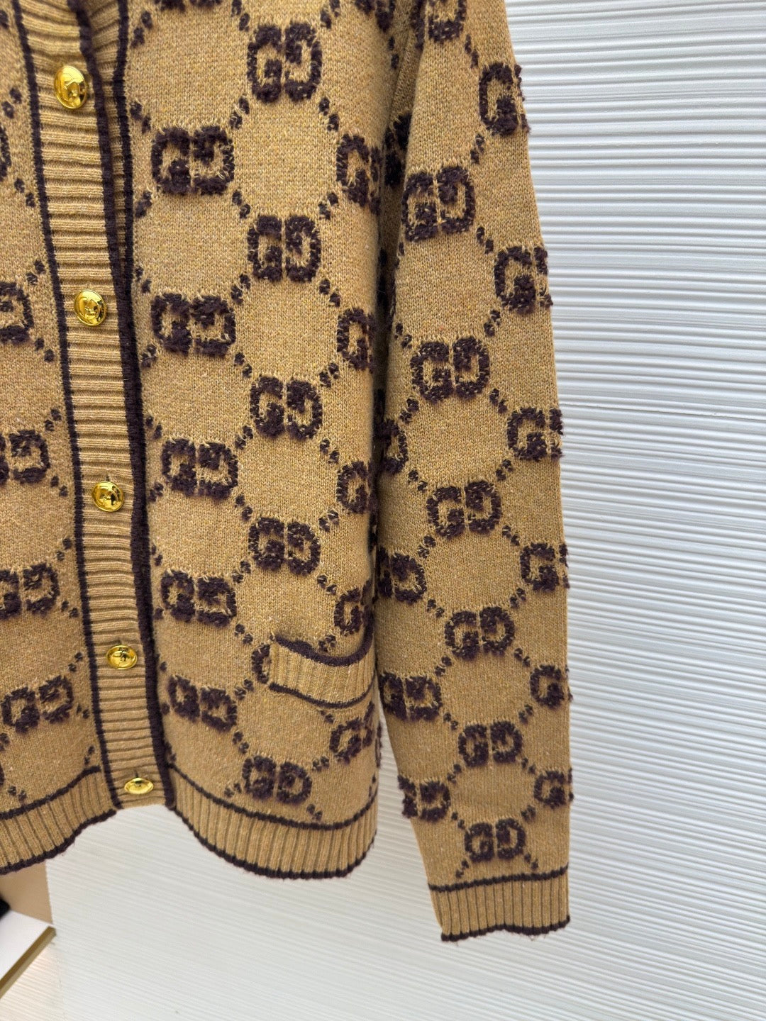 GUCCI  - GG jacquard cardigan