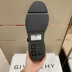 GIVENCHY - Givenchy Black Squared Buckle Loafers
