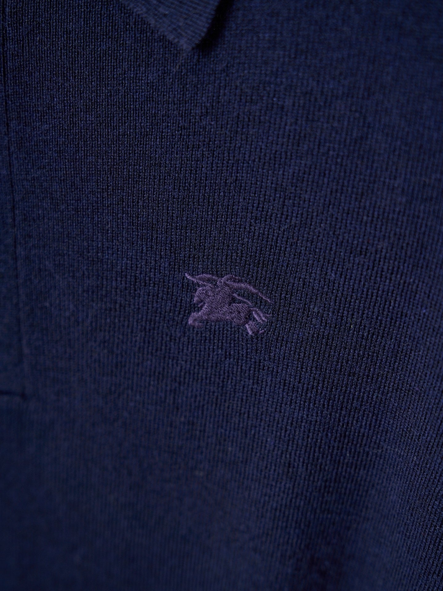 BURBERRY - Cashmere Polo Shirt