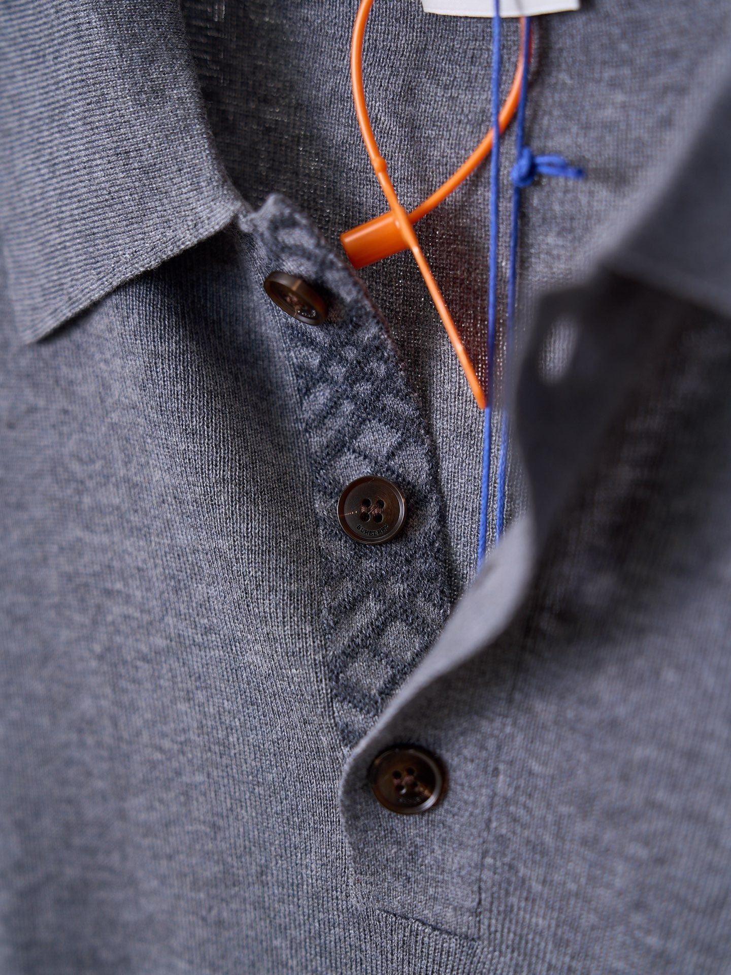 BURBERRY - Cashmere Polo Shirt