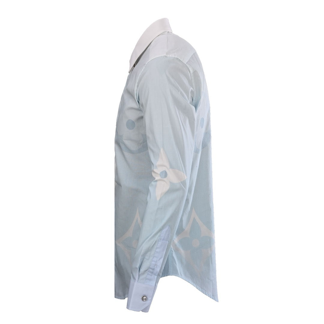 LOUIS VUITTON - Printed Signature Long-Sleeved Shirt