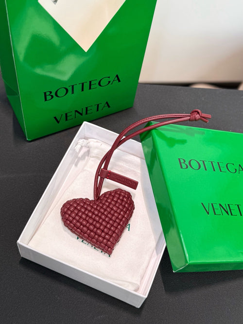 BOTTEGA VENETA - Intrecciato Leather Bag Charm