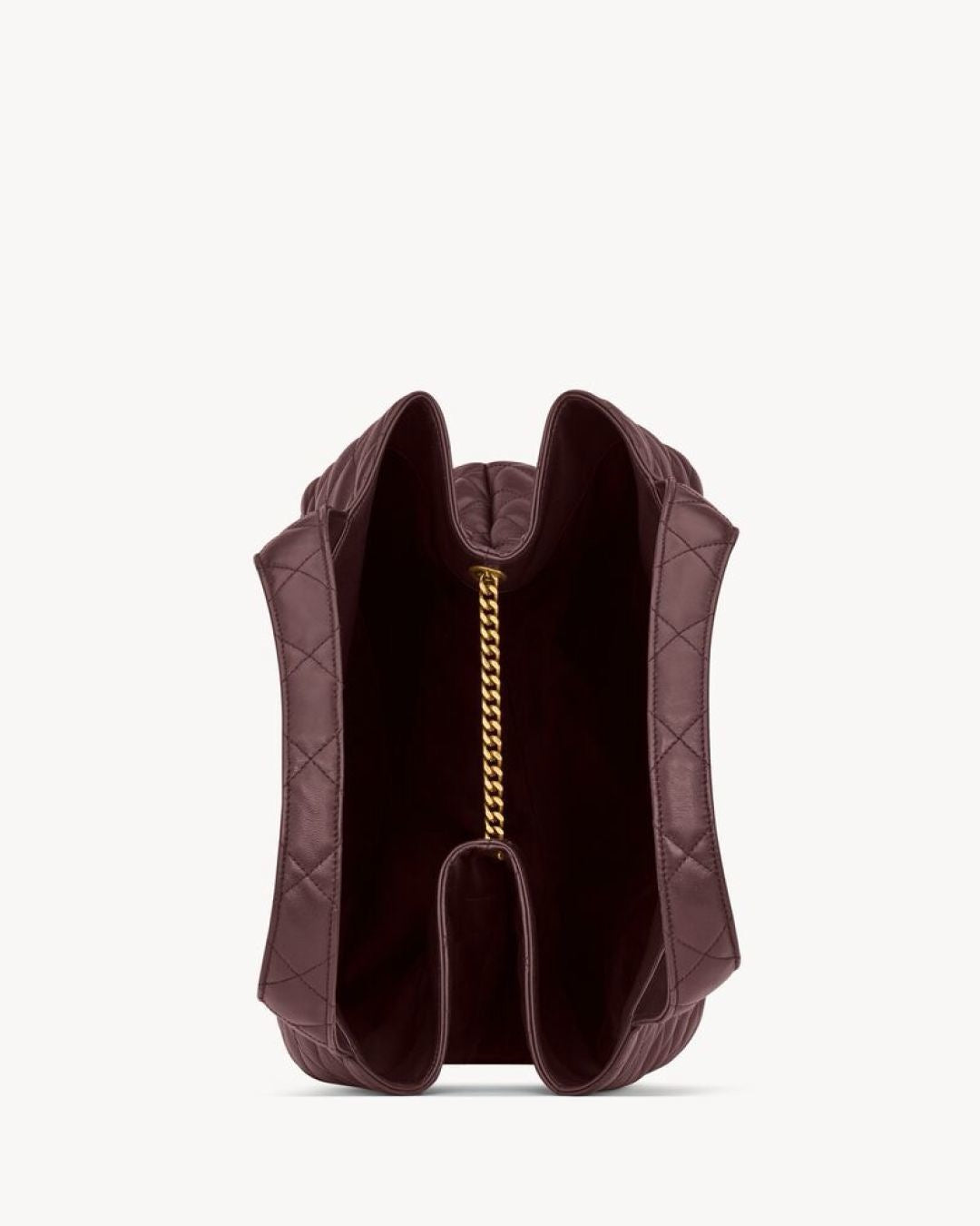 SAINT LAURENT- bea tote in grained leather