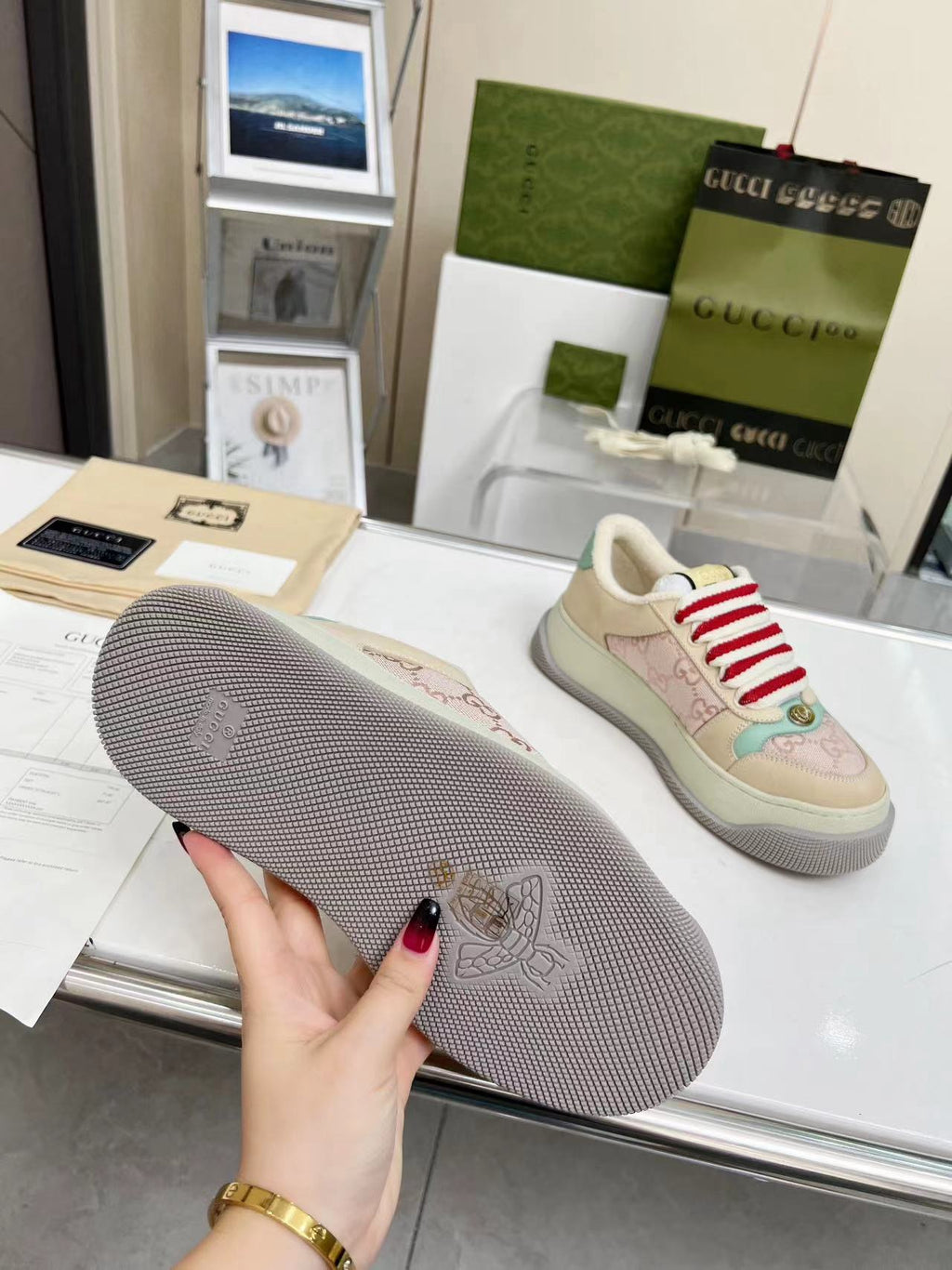 GUCCI - Wmns Screener 'GG Monogram