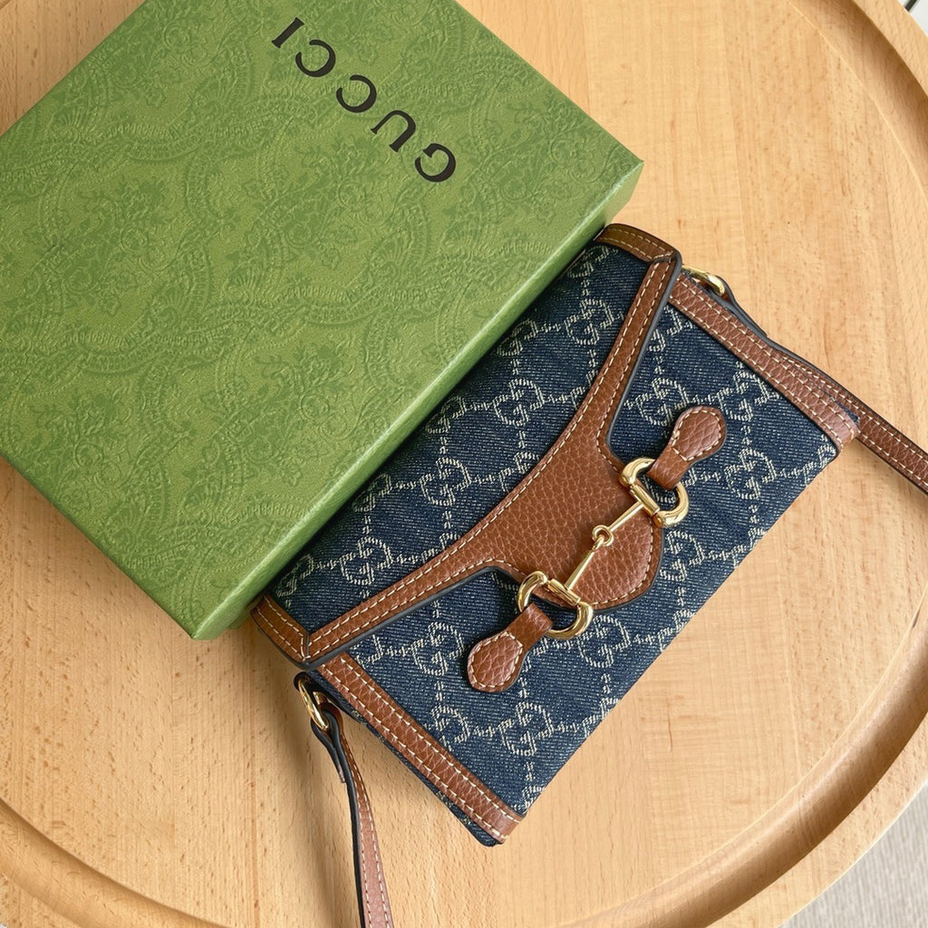 GUCCI - Horsebit 1955 mini bag