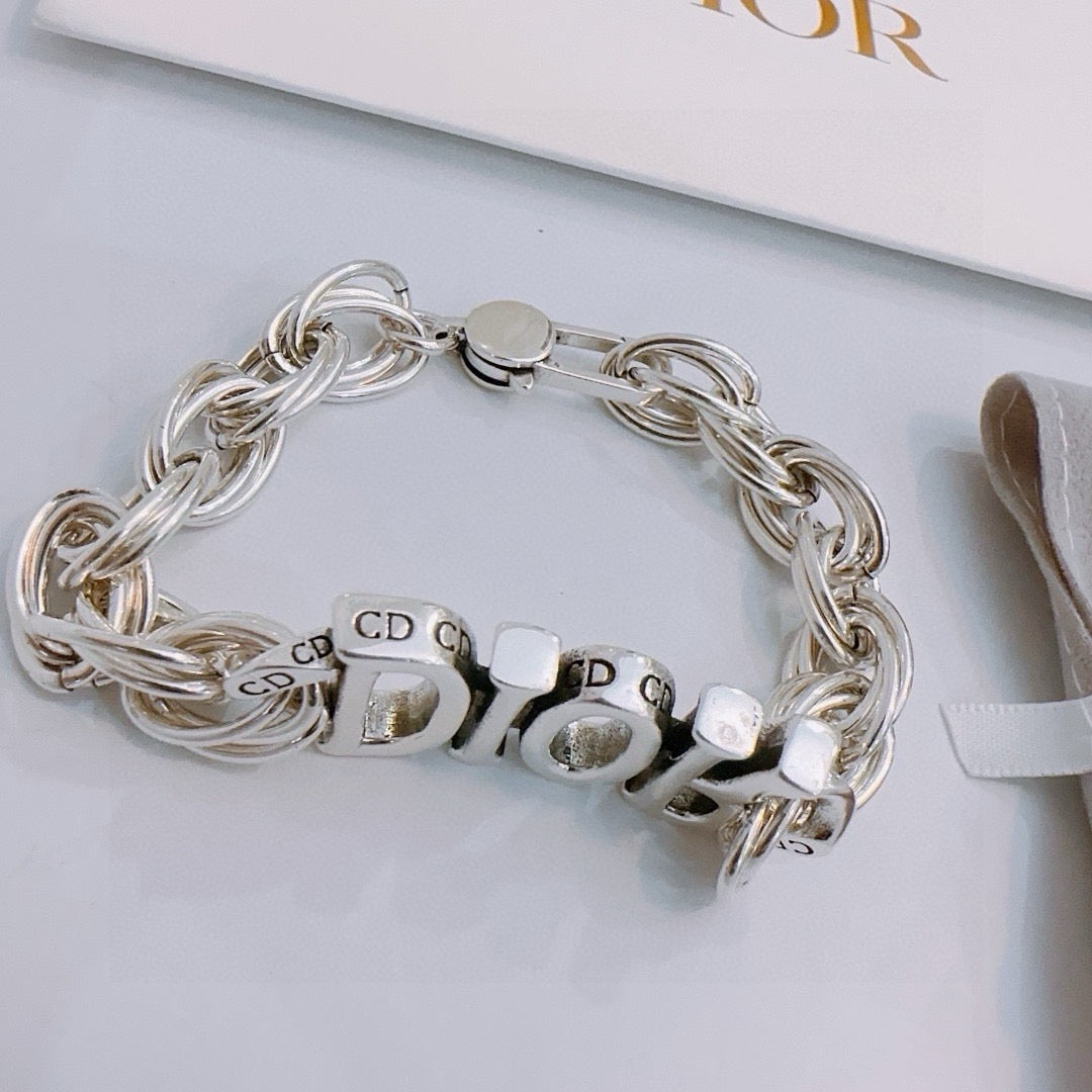 DIOR - CD Icon Chain Link Bracelet