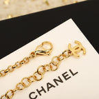 CHANEL - Crystal CC Choker Necklace