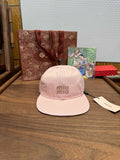 MIU MIU - Denim baseball cap