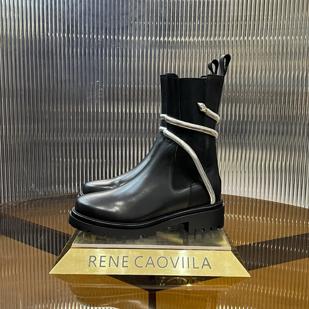 RENE CAOVILLA - jeweled jumper biker