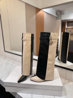 GIVENCHY - Shark lock boots