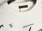 LOUIS VUITTON -unisex Cursive Signature Pullove