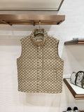 GUCCI - GG unisex Canvas Padded Gilet