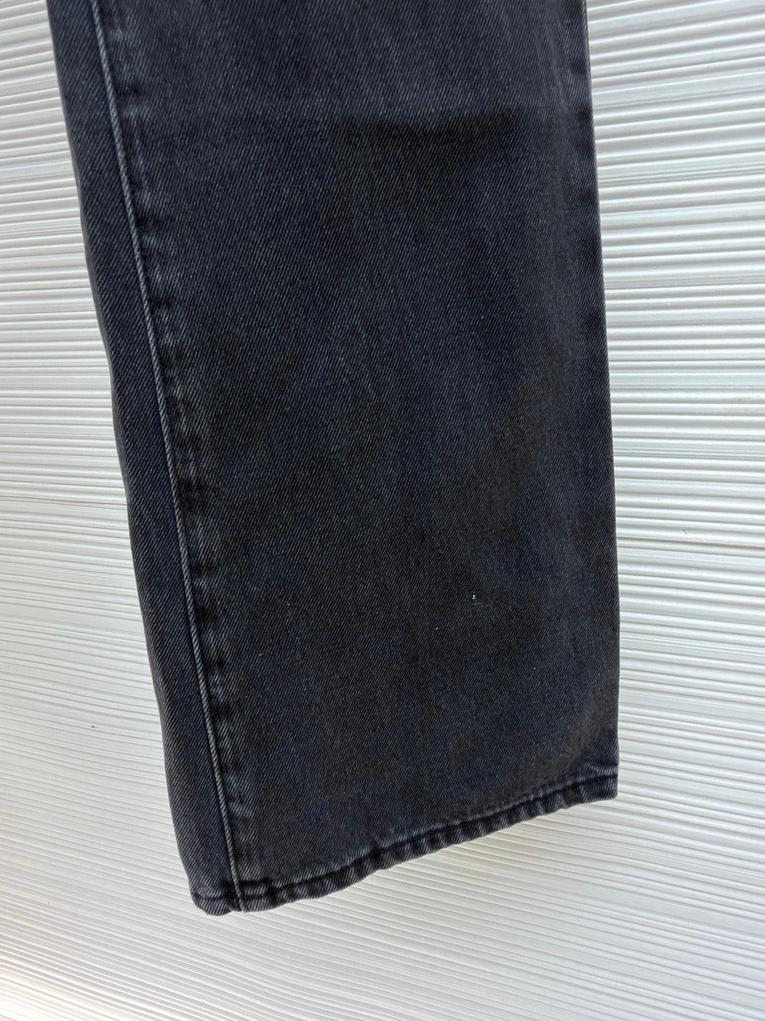 GUCCI - cotton denim pants with horsebit