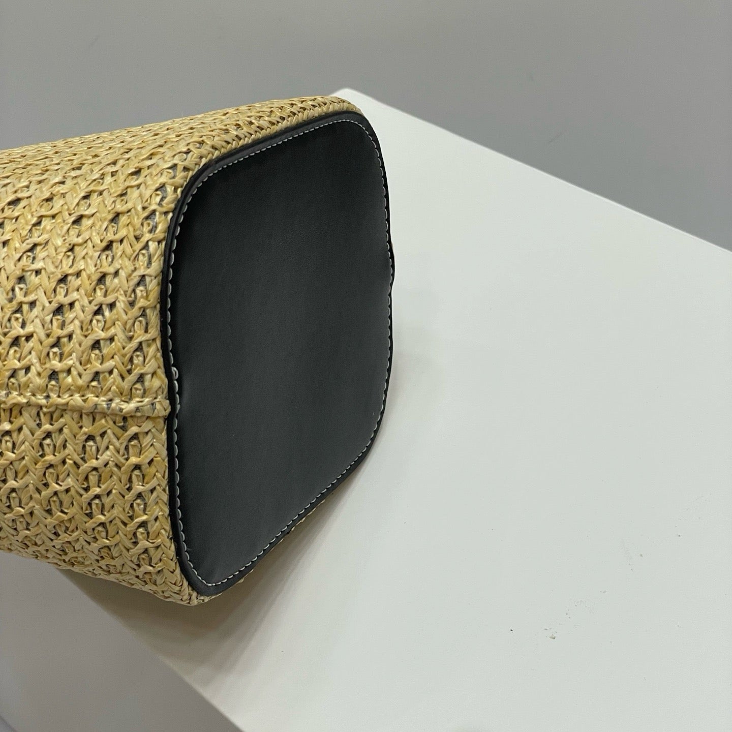 CELIN - MINI BUCKET LOUISE IN RAFFIA