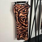 PUCCI - Patterned Halterneck bikini Swimsuit