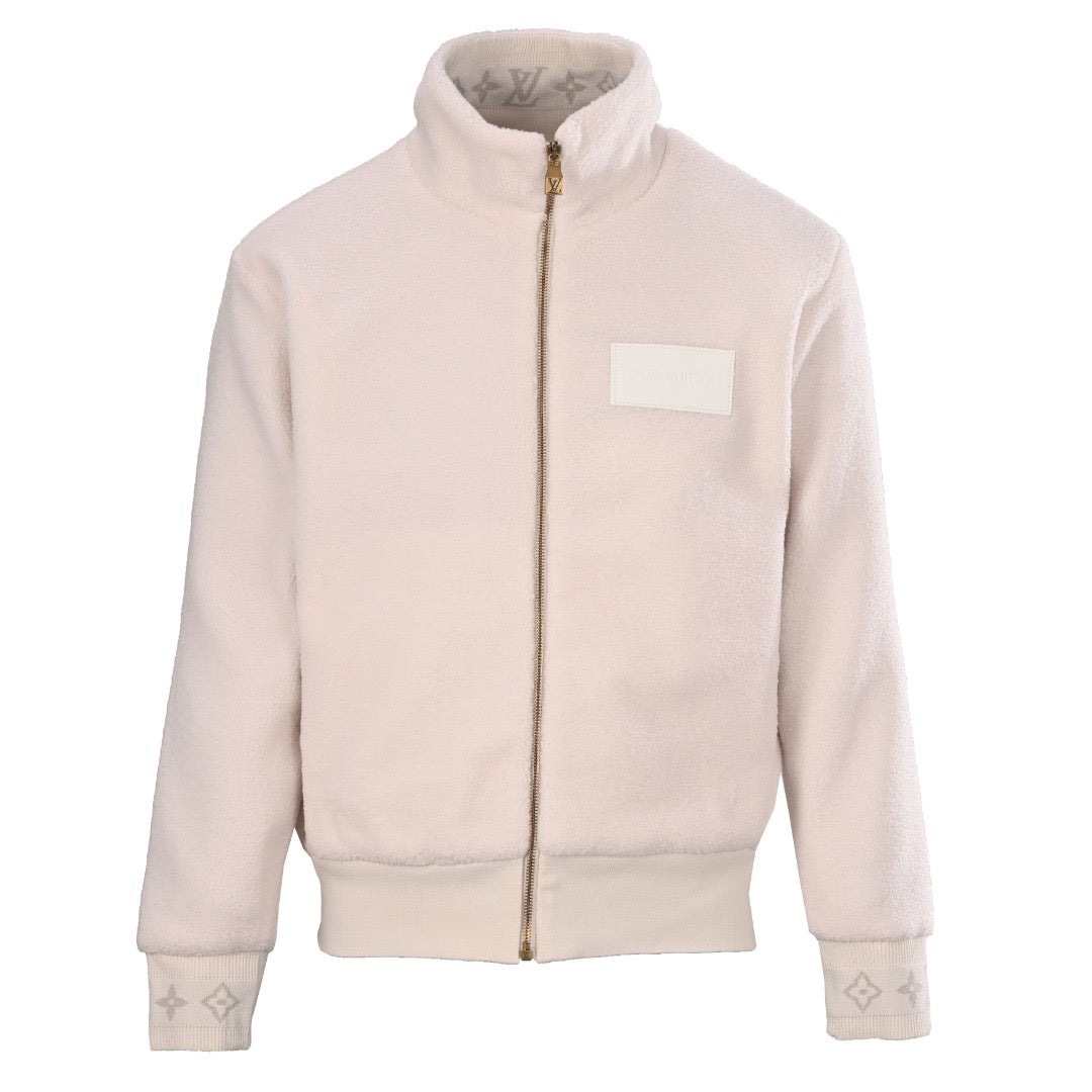 LOUIS VUITTON - Leather Patch Fleece