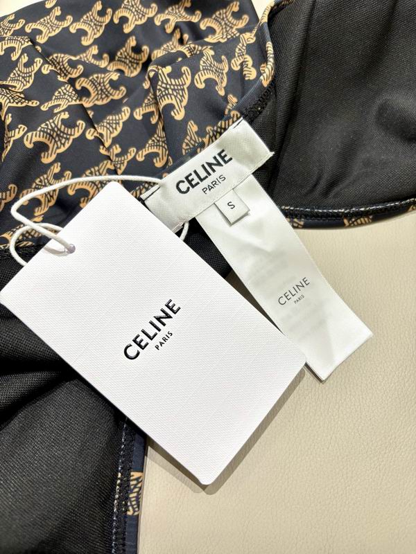CELINE - SWIMSUIT IN MONOGRAM JERSEY