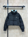 PRADA - Re-Nylon cropped down women’s jacket