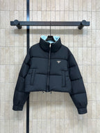 PRADA - Re-Nylon cropped down women’s jacket