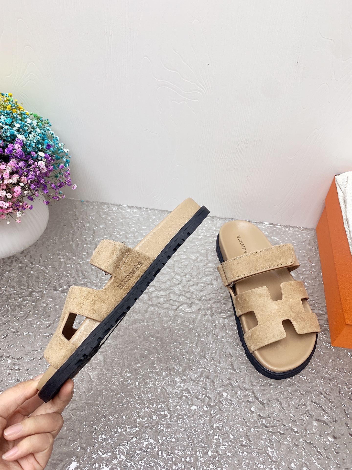 HERMES - Chypre Sandals