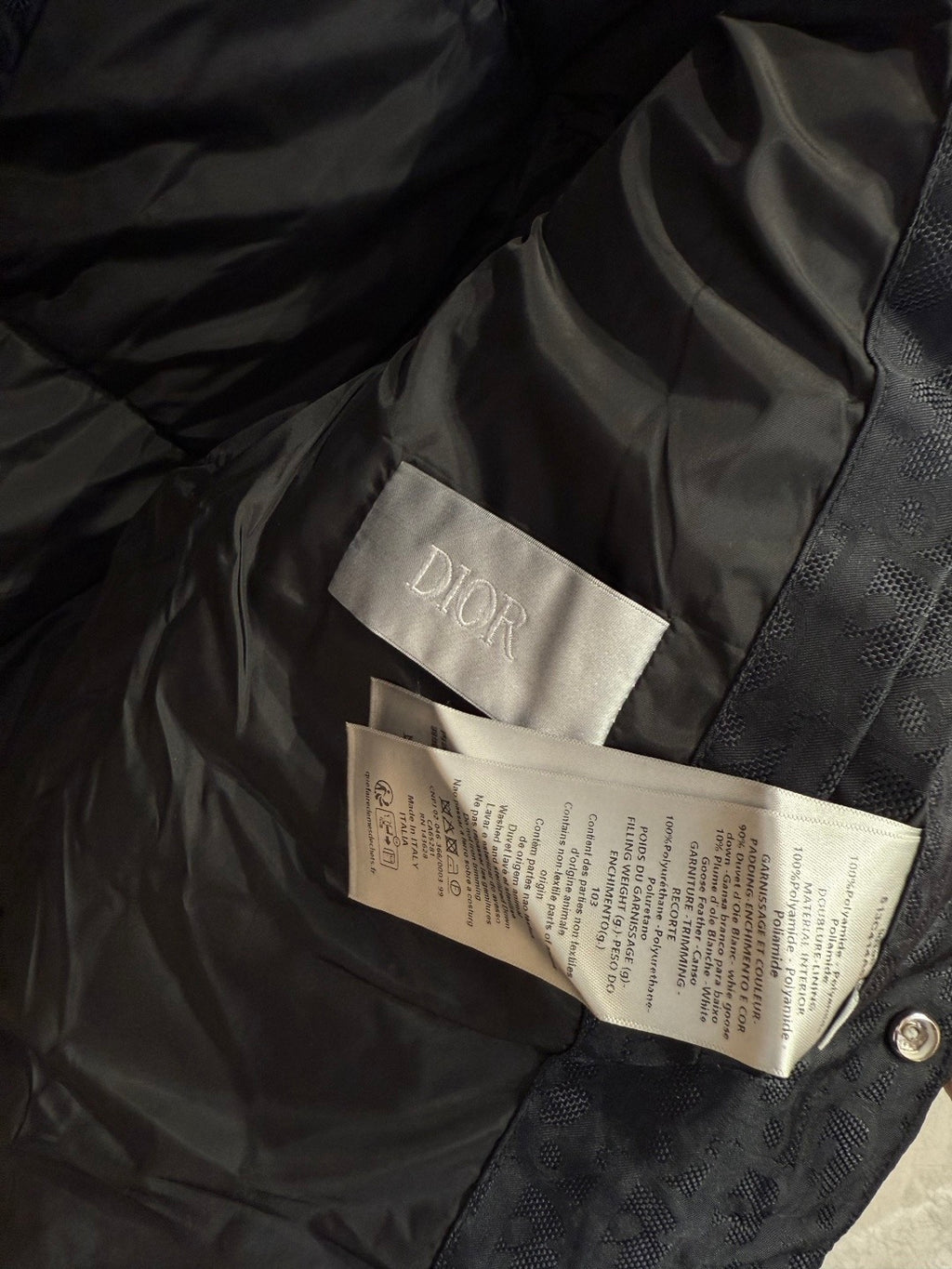 DIOR - Puffer jacket