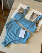 CELINE - Triomphe Balconette swimsuit