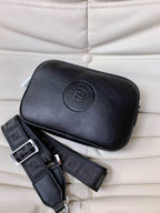 FENDI -  Zucca Coated Canvas and Leather  Bag