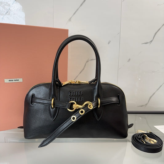 MIU MIU - Aventure nappa leather top-handle bag