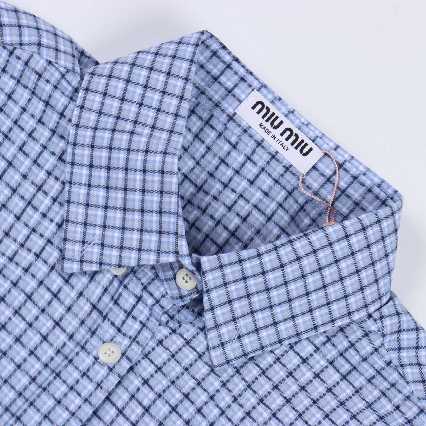 MIU MIU - Checked shirt