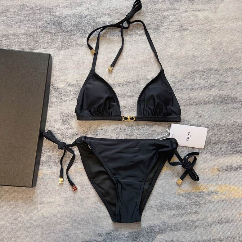 CELINE - Triomphe Balconette swimsuit