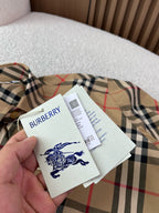 BURBERRY - Slim Fit Check Cotton Poplin Shirt