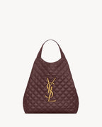 SAINT LAURENT- bea tote in grained leather