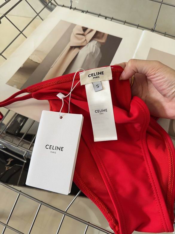 CELINE - Triomphe Balconette swimsuit